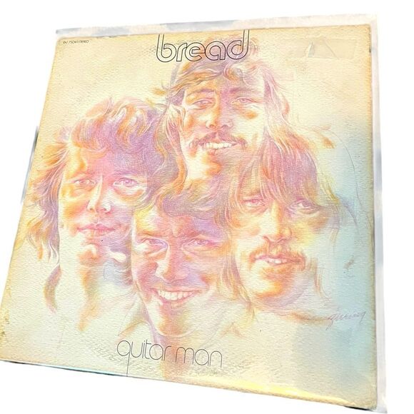 BREAD - GUITAR MAN LP VINYL RECORD 1972 ELEKTRA SOFT ROCK CLASSIC HITS - Picture 1 of 10